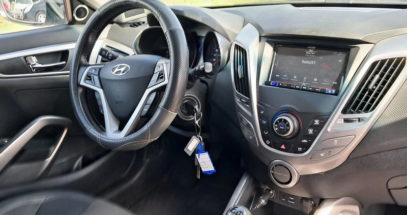 Hyundai Veloster cena 33900 przebieg: 165000, rok produkcji 2012 z Rzeszów małe 67